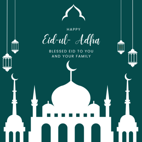 Eid -ul- Adha Mubarak cover image.