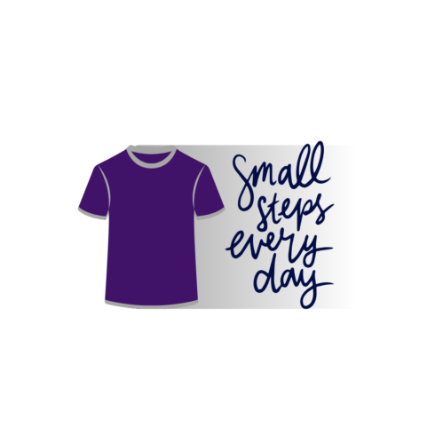 T-shirt design cover image.