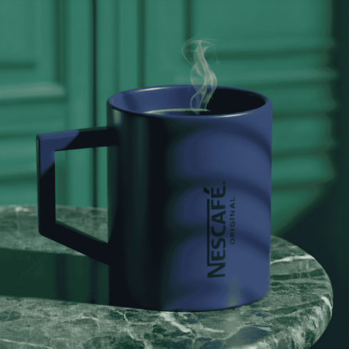 “Nescafé Original: Red & Blue Coffee & Tea Mug Duo” cover image.