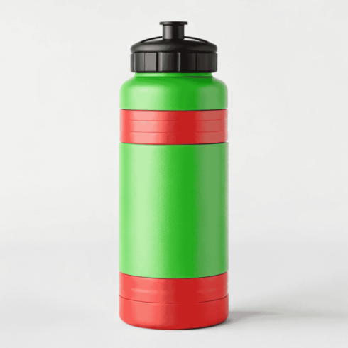 Modern Hydration Bottle Set – Fresh Green with Soft Color Contrast cover image.