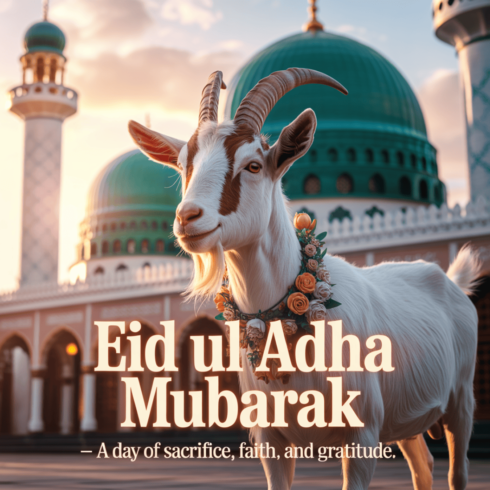 Eid T-Shirt Design cover image.