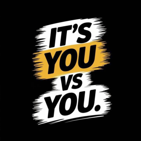It's You Vs You cover image.