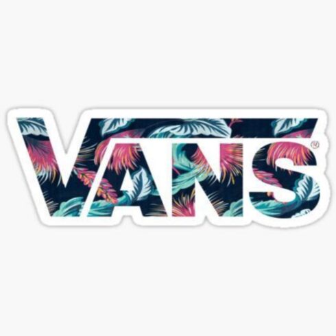 "VANS""Ek fresh aur summery T-shirt design cover image.