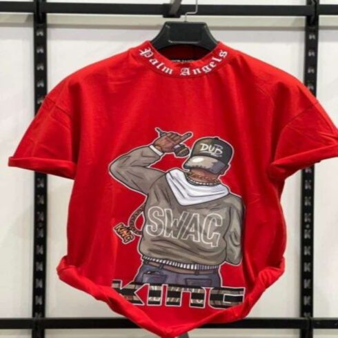 Red Swag King Graphic Tee cover image.