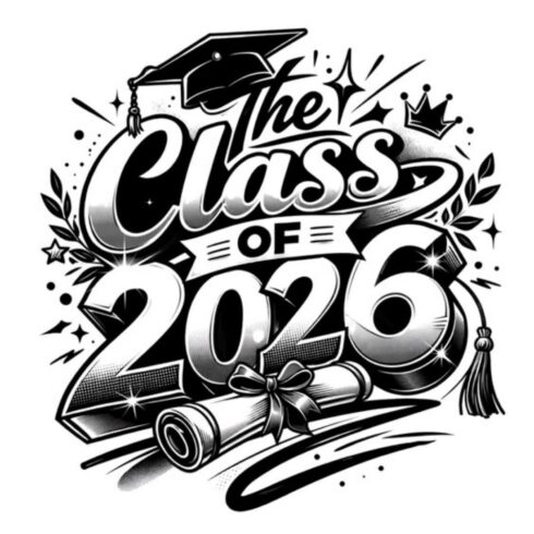 “SVG”, “T-shirt design”, “Class of 2026” cover image.