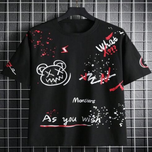 Urban Monster Graphic T-Shirt cover image.