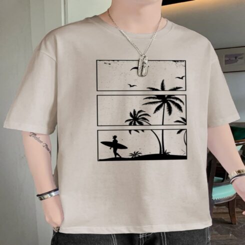 "Three Frames of Summer" t shirt cover image.