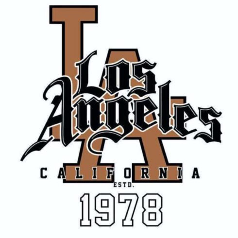 "Los Angeles 1978 – Vintage Varsity LA Graphic Tee" cover image.