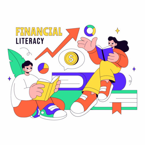 10 Financial Literacy Illustration cover image.