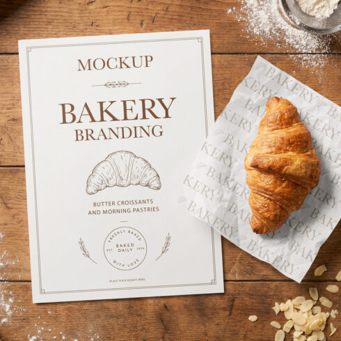Bakery Branding Mockup cover image.