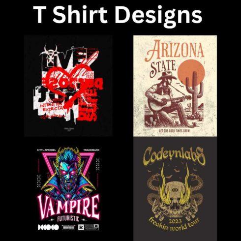 T Shirt Designs cover image.
