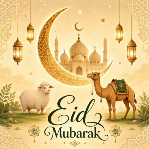 Eid Mubarak cover image.
