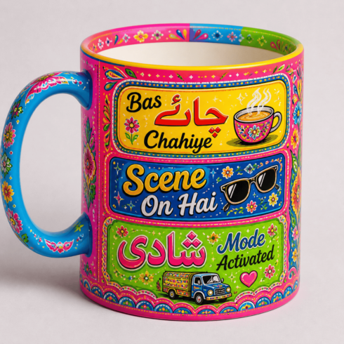 “Desi Vibes On ,Shaadi Mode & Chai Code Activated” cover image.