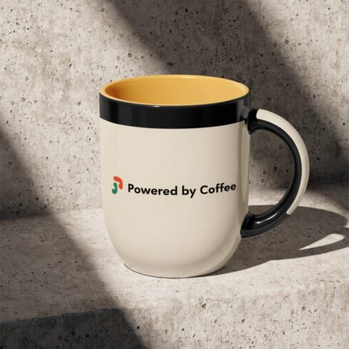 Stylish Minimalist Cream Beige Coffee Mug Duo cover image.