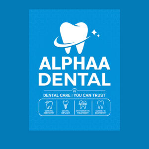 Modern Dental Clinic Flyer Template cover image.