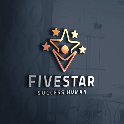 Five Star - Success Human Logo cover image.