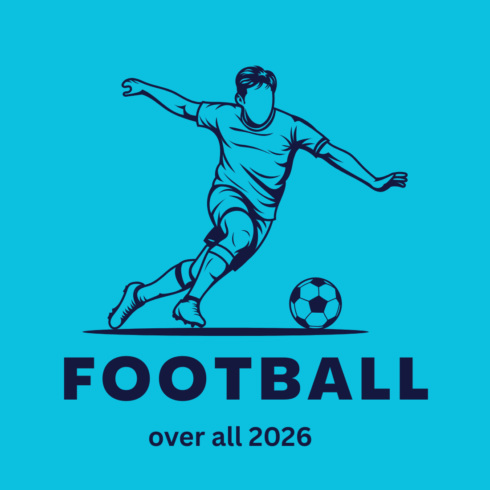 Show your passion for football with this premium Football T-Shirt Design, created for sports lovers, football fans, apparel brands, and print-on-demand businesses This high-quality design combines a modern athletic style with bold visual elements, making it perfect for creating eye-catching t-shirts, hoodies, sweatshirts, jerseys, and other sports-themed merchandise The design is carefully crafted to deliver a professional and energetic look that appeals to players, supporters, coaches, and football enthusiasts of all ages Whether you are building a sportswear collection, launching a POD store, or creating custom apparel for football events and teams, this design offers versatility and strong visual impact Included files are high-resolution and suitable for commercial and personal projects The artwork is designed to maintain excellent print quality on both light and dark garments, ensuring sharp details and vibrant results across various printing methods cover image.