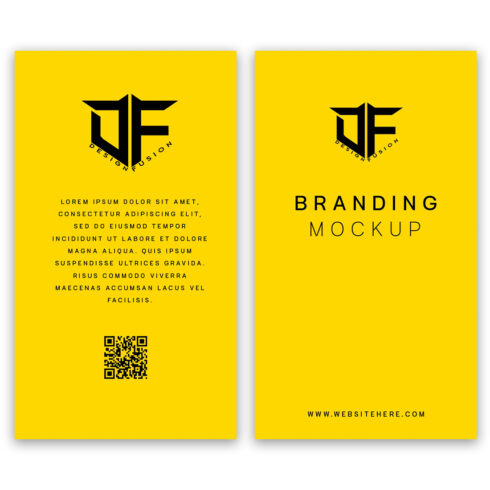Creative Branding Business Card Template cover image.