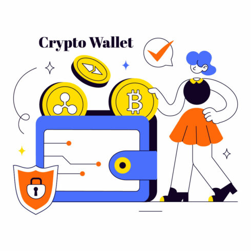 10 Crypto Wallet Illustration cover image.