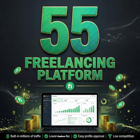 55 Freelancing Platforms Like Fiverr | Freelance Services Platforms | Freelancing Marketplaces cover image.