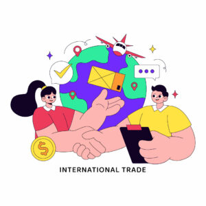 10 International Trade Illustration cover image.