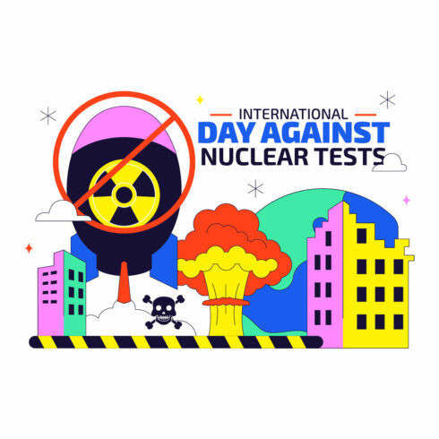 10 Day Against Nuclear Tests Illustration cover image.
