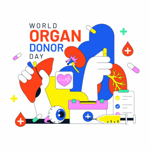 10 World Organ Donor Day Illustration cover image.