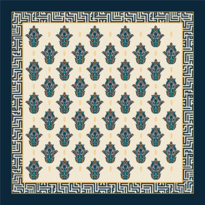 Luxury Islamic Geometric Floral Seamless Pattern | Premium Vector Textile & Surface Design cover image.