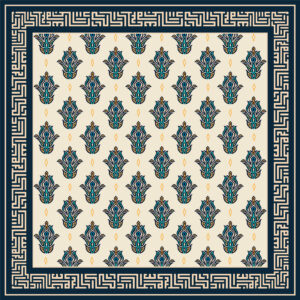 Luxury Islamic Geometric Floral Seamless Pattern | Premium Vector Textile & Surface Design cover image.