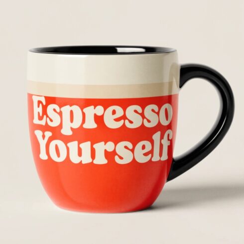 “Espresso Yourself Duo Mug Mockup – Modern Neutral Color Blend” cover image.