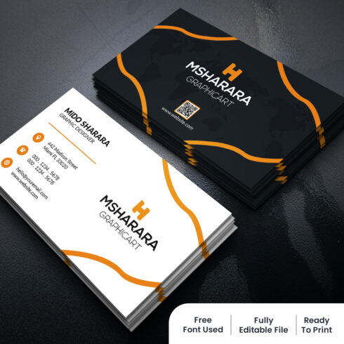 Corporate Business Card cover image.