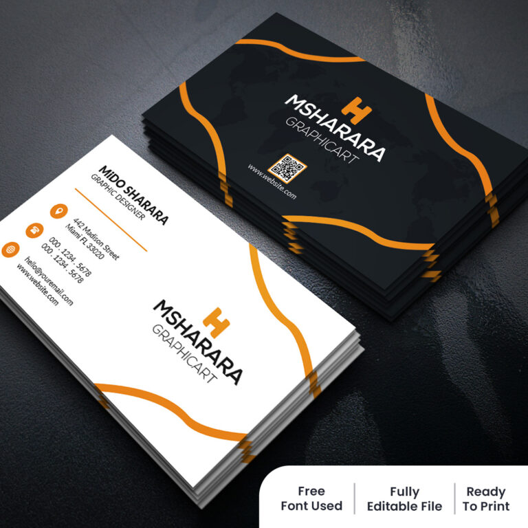 Corporate Business Card cover image.