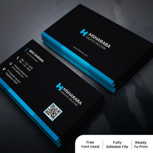 Corporate Business Card cover image.