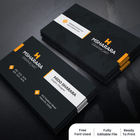 Corporate Business Card cover image.