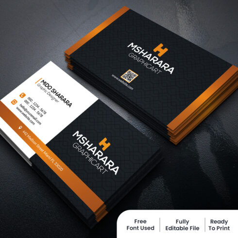 Corporate Business Card cover image.