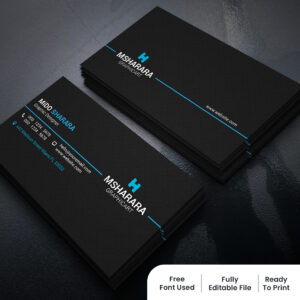 Corporate Business Card cover image.