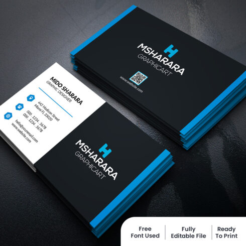 Corporate Business Card cover image.
