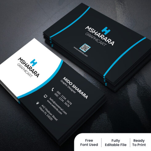 Corporate Business Card cover image.