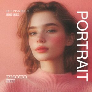 Soft Portrait Photo Effect cover image.