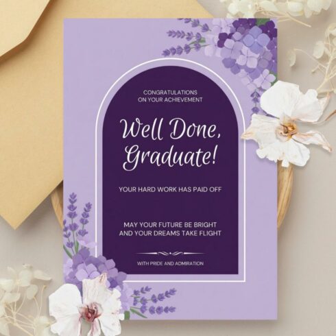 Graduation Card Printable | Congratulations Graduate | Graduation Card Daughter | Graduation Card for Him | Masters Graduation Card cover image.