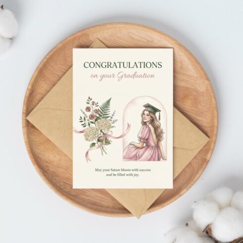 Graduation Card Printable | Graduation Card for Her | Graduation Card Daughter | Graduation Card for Him | Masters Graduation Card cover image.