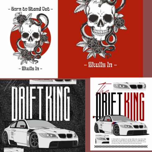 T shirt design cover image.