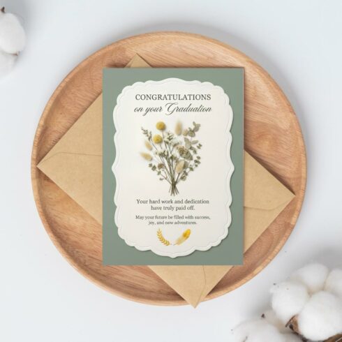 Graduation Card Printable | Graduation Card for Her | Graduation Card Daughter | Graduation Card for Him | Masters Graduation Card cover image.