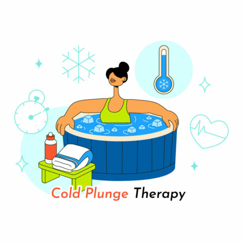 10 Cold Plunge Therapy Illustration cover image.