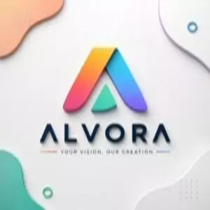 Alvora – Modern Gradient Letter A Logo Design for Creative Brand Identity cover image.