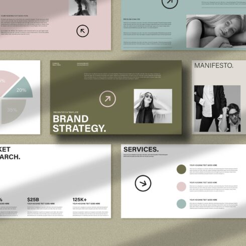 Brand Strategy Template cover image.