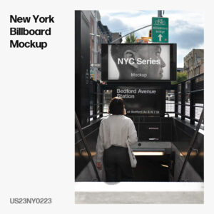 New York Billboard Mockup, Brooklyn, NY0223 cover image.
