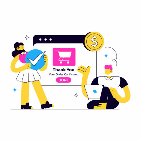 10 Order Successful Vector Illustration cover image.