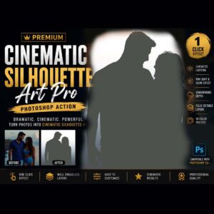 Cinematic Silhouette Art Pro cover image.