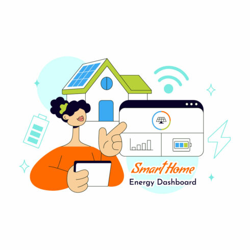 10 Smart Home Energy Illustration cover image.